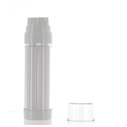 Airless Treatment Pump Bottle Dual Chamber Dual Actuator (20ml*2)